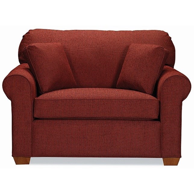 Chair and sales a half bed